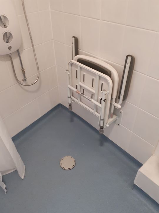 Another wet room installed for a customer in Naphill via a grant from